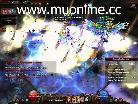 White Mage - MuOnline season 18 - PvP wm vs all other characters