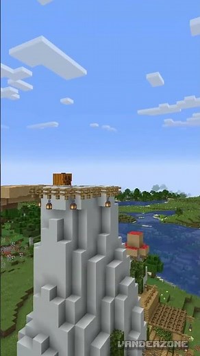 Building a Fantasy Mushroom House! 🍄 #minecraft #minecraftbuilds #shorts