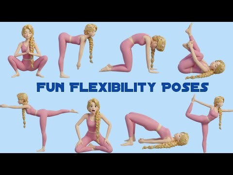 Yoga For Flexibility| Yoga For Kids|Fun Stretches to Get Bendy