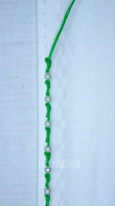 131K views · 1.2K reactions | Very easy & simple borderline hand embroidery tutorial! #reelsfb #easy #tutorial #borderline #fbreels #everyone #fbreelsvideo #reels #trending #facebookreels #embroidery #cute #handembroidery #fypシ #diy #border #stitch #viral #handmade #satisfying #support #pearls | RozaBird | Facebook