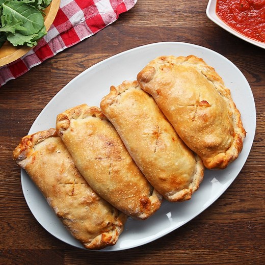 794K views · 2K reactions | These personal calzones are just what you need while you relax and chill  Recipe: https://tasty.co/recipe/classic-meat-lovers-calzones | Tasty | Facebook