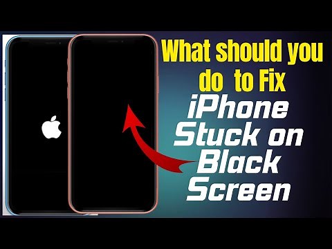 How to fix iPhone stuck on Black screen or startup screen | iPhone black screen won't turn on