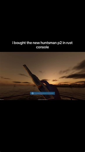 I bought the new huntsman p2 in rust console…#shorts #rust #rustconsole