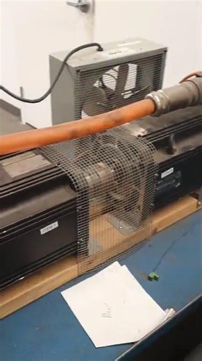 Test Run After Repair - Rexroth Indramat Drive - HDS03.2-W100N-HS32-01-FW