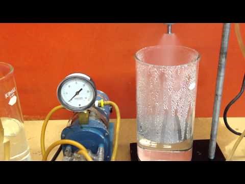 Lechler Ultrasonic Atomizer Nozzle test