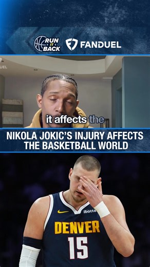 🚨Nikola Jokic will miss at least four weeks🚨 Obviously this is a major blow to the Denver Nuggets, but it's also a major loss for the basketball world. Get well soon, Joker! 🃏 | Run It Back FDTV