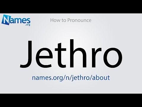 How to Pronounce Jethro