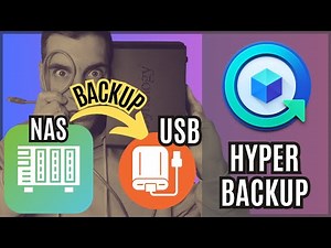 Backups with Hyper Backup 💾🔒 Easy Synology Backups [External Drive]