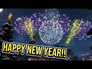 New Years Fireworks in Minecraft done right...