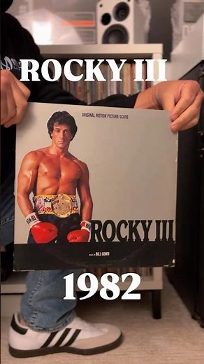 Rocky III soundtrack Eye of The Tiger on vinyl. 1982.#vinyl #vinyloftheday #80s