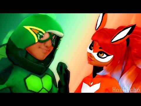 [Miraculous Ladybug] Rena Rouge + Carapace duet transformation