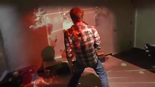 プロジェクションマッピングで室内をゲーム環境に--MS、「RoomAlive」のデモ映像公開