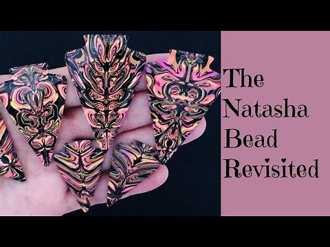 Natasha Beads Revisited Creating Art Pendants Earrings With Veneer Scrap Clay Polymer Clay Tutorial