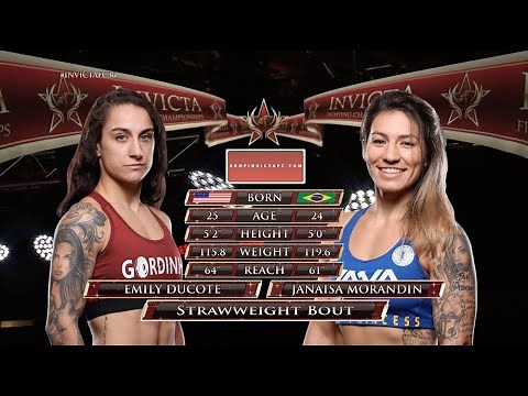 Invicta FC 44 Free Fight: Emily Ducote vs Janaisa Morandin