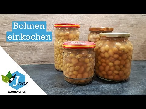 Bohnenkerne einkochen geht ganz einfach