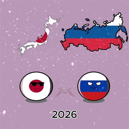 Russia relationship 1992-2026 #countryballs #russia #2026 #relationship