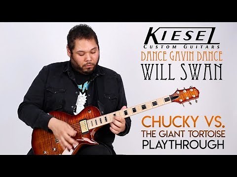 Will Swan - "Chucky vs. The Giant Tortoise" Playthrough - Dance Gavin Dance - Kiesel Guitars