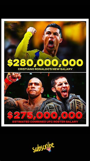 One Football Star vs Entire UFC Roster 💰 Salary Comparison Shock