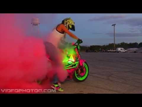 Combat Barbie's stunt session & interview 2015