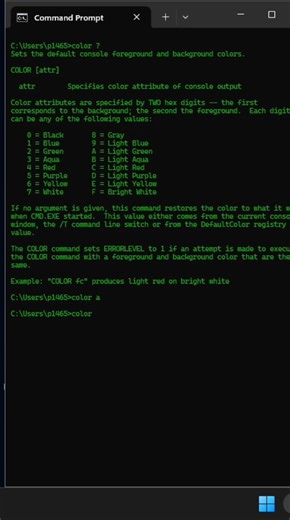 How to Change CMD Color in Windows 10/11 (Easy Method)💯