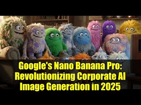 Google's Nano Banana Pro: Revolutionizing Corporate AI Image Generation in 2025