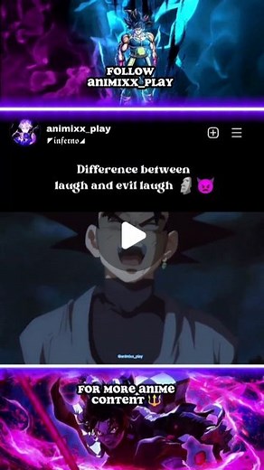 ◤𝖎𝖓𝖋𝖊𝖗𝖓𝖔◢ on Instagram: "Difference between laugh and evil laugh 😈🗿 . . . . . . . . . #dragonballz #goku #dragonballlegends #dragonballfans #dragonballtattoo #dragonballxenoverse #dragonballart #dragonballmemes #reels #kira"