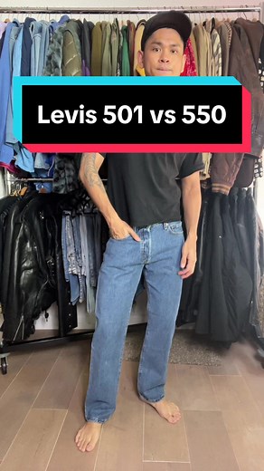 Levi's 501 vs 550: Which Jeans Fit You Best?