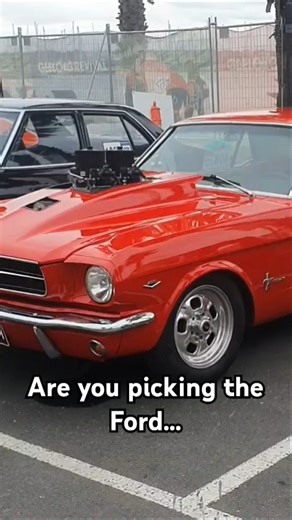 Ford Mustang or Blown Holden Monaro Drag Car?