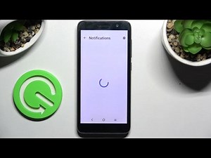 How to Turn On / Off Apps Notifications on ALCATEL 1 (2022) – ...