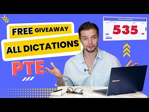 PTE Listening Write from Dictation 2025 (ALL practice questions with answers) - Video 1/6