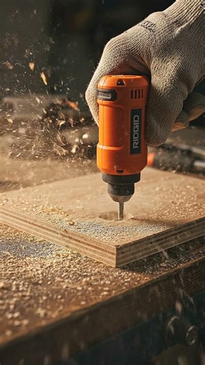 Deep Plunge Drill in Birch Plywood