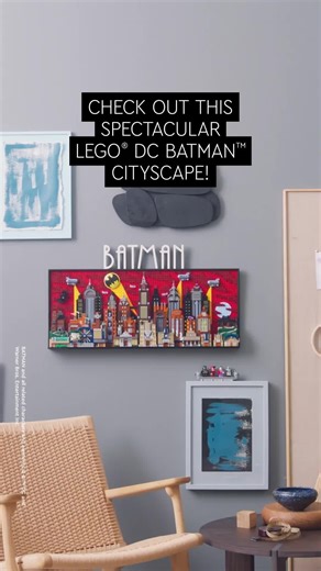 LEGO on Instagram: "Will you answer the Bat-Signal™? Build a captivating Gotham City™ backdrop, based on the iconic Batman: The Animated Series! #LEGO #Batman #Gotham"