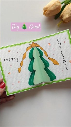 Stunning Handmade Christmas POP UP CARD!