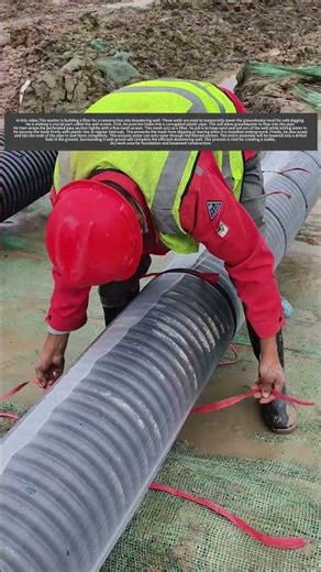 Making a Filter Screen for a Dewatering Well