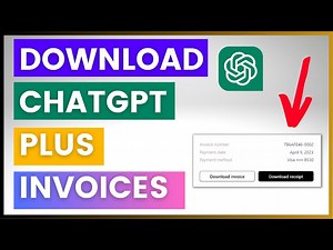 How To Download ChatGPT Plus Invoices?