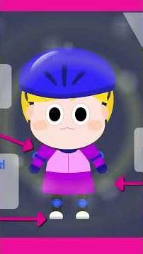 Zoom~ Let’s ride our kickboards safely and have a blast! | Nursery Rhymes | Safety Songs | #short...