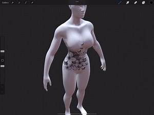 Procreate 3D Female Model, Procreate Tattoo Model, 3D Woman Model, 3D Body Model, 3D Arm Model, 3D Leg Model, Model for Tattoo Artists - Etsy