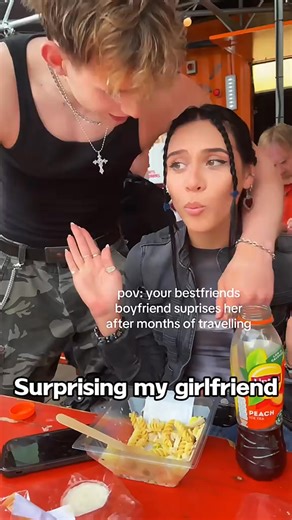 60K views · 1.6K reactions | Surprising my long-distance girlfriend 凉✈️ #LongDistanceLove #CoupleGoals #Surprise #Girlfriend #Love #Reunion #ForYou #Viral | Respect Reunion | Facebook