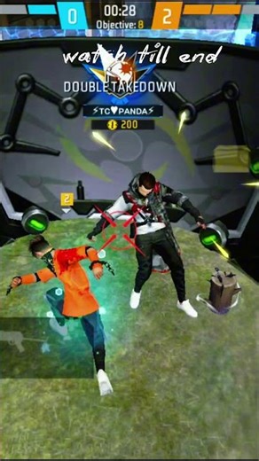 1vs4 watch till end#trending #freefire #mic #thisistheend #shotrs #youtubeshorts #comeback #raiseup