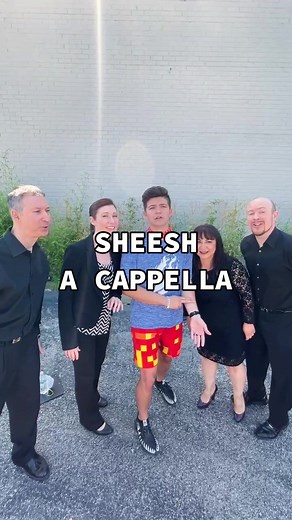 I hired a professional a cappella group for a meme #sheesh