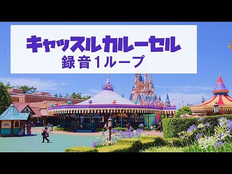 TDL Castle Carrousel Music Recording / キャッスルカルーセル 録音1ループ