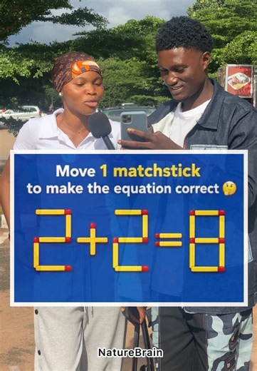 Move 1 Matchstick Puzzle: Make the Equation Correct
