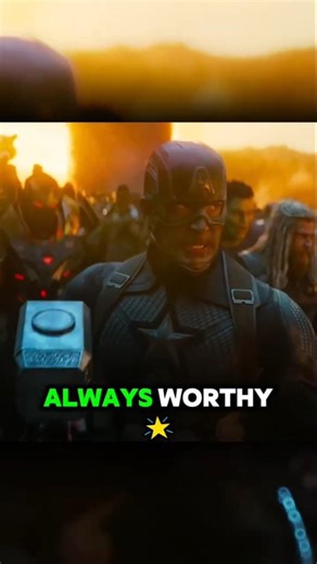 Why was Captain America always Worthy? Here's the detail you missed #marvel #captainamerica