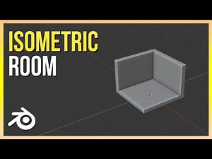 Isometric Room Vorlage erstellen | Blender Anfänger Tutorial Deutsch