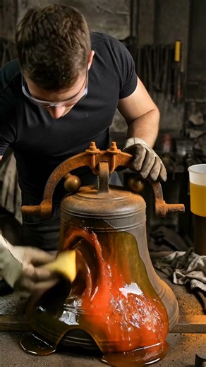 Large School bell restoration