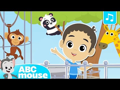 🦁🐼 I Go to the Zoo! | Animal Song for Kids 🎶🐒 | ABCmouse Learning Songs