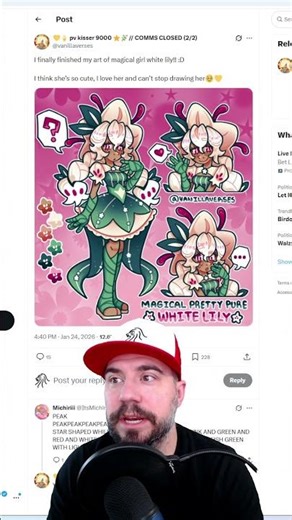 Magical Pretty Pure White Lily