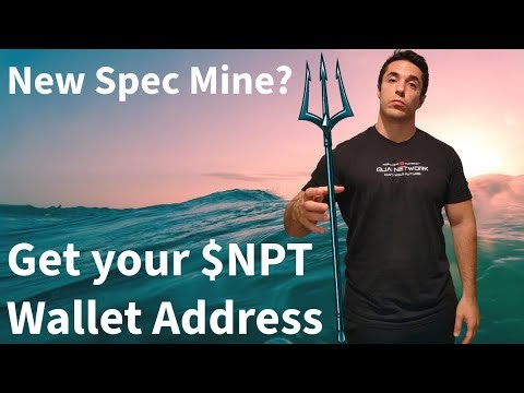 New Spec Mine!? How To Get Your Mining Address
