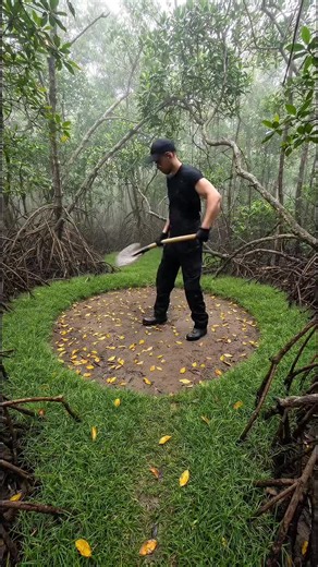 Luxus Bunker im Wald bauen – befriedigende Timelapse