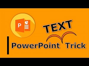 PowerPoint Animation Trick - Text Animated
